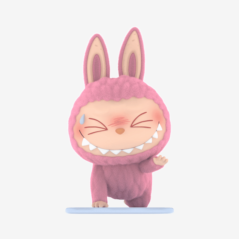 Figurine Labubu Lazy Yoga x Sweating